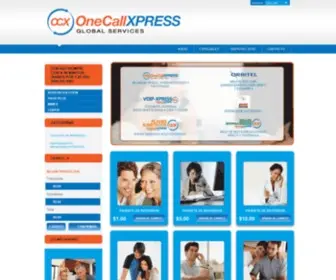 OcxGlobal.com(OneCallXpress) Screenshot