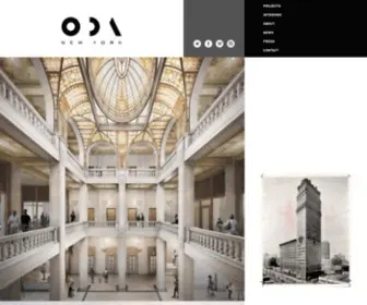 Oda-Architecture.com(ODA) Screenshot