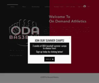 Odabaseball.com(Travel Ball) Screenshot