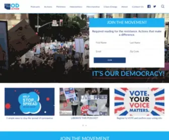 Odaction.com(OD Action) Screenshot