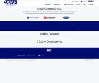 Odafotomotiv.com.tr(Odaf Otomotiv A.Ş) Screenshot