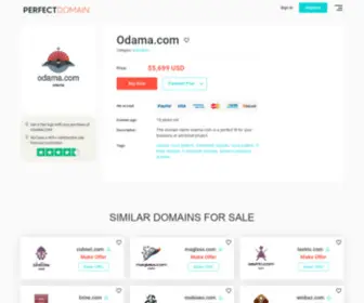 Odama.com(Odama) Screenshot