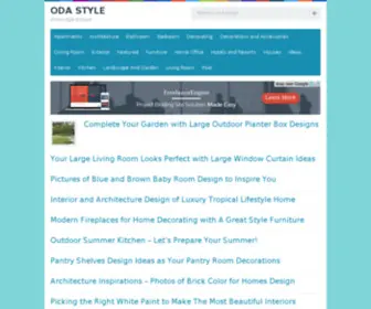 Odastyle.com(Home Design) Screenshot