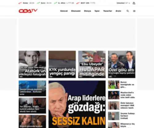 Odatv.com(Haberler, Son Dakika Haberleri ve Güncel Haberler) Screenshot