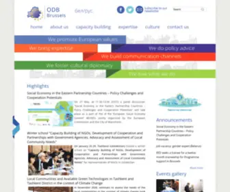ODB-Office.eu(ODB Brussels) Screenshot
