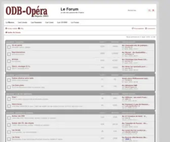 ODB-Opera.com(Page d’index) Screenshot