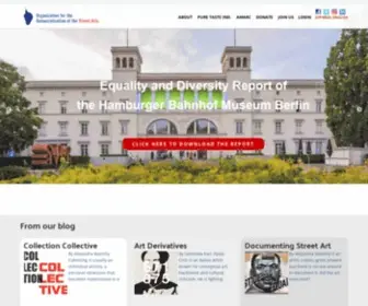 ODBK.tk(ORGANIZATION FOR THE DEMOCRATIZATION OF THE VISUAL ARTS) Screenshot