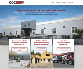 Odcbuilds.com(ODC Construction) Screenshot