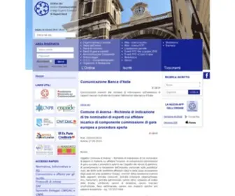 Odcecnapolinord.it(Ordine dei Dottori Commercialisti e degli Esperti Contabili di NAPOLI Nord) Screenshot