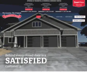 Odcolmstedcounty.com(Garage Door Repair in North Iowa) Screenshot