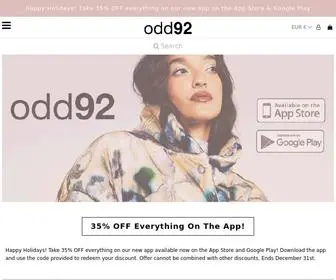 ODD92.com(Designer Fashion for Men & Women) Screenshot