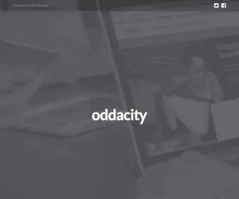 Oddacity.com(Oddacity Web Design) Screenshot