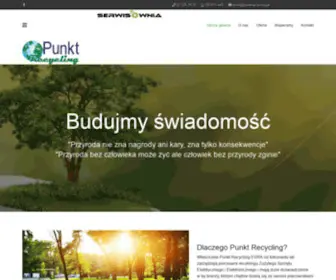 Oddajelektrosmieci.pl(Utylizacja elektrośmieci) Screenshot