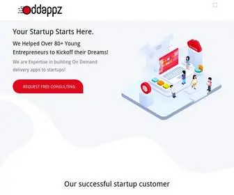 Oddappz.com(On demand delivery apps development company) Screenshot