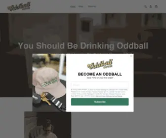 Oddballcoffee.com(Oddball Coffee Roasters) Screenshot