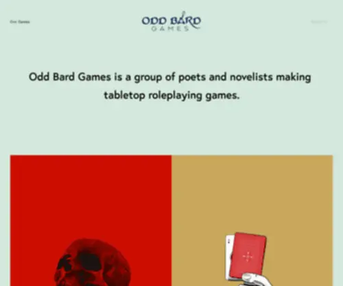 Oddbardgames.com(ODD BARD GAMES) Screenshot