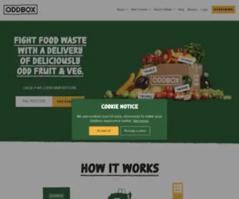 Oddbox.co.uk(Wonky Fruit & Veg) Screenshot