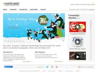 Oddcast.com(Oddcast Media Technology) Screenshot