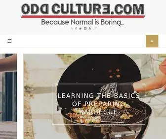 Oddculture.com(Odd Culture) Screenshot