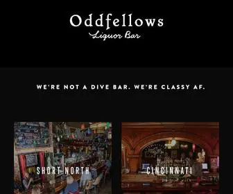 Oddfellowsliquorbar.com(Oddfellows Liquor Bar) Screenshot