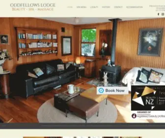 Oddfellowslodge.co.nz(Oddfellows Lodge in the heart of Arrowtown) Screenshot