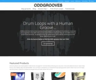 Oddgrooves.com(Premium MIDI Drum Loops with a Human Groove) Screenshot