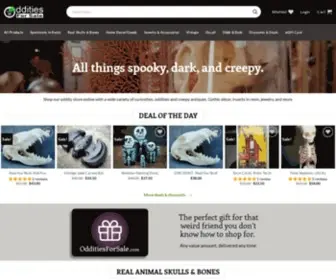 Odditiesforsale.com(Oddity) Screenshot