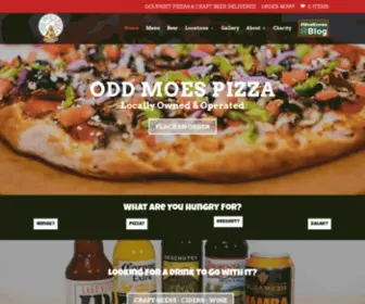 Oddmoes.com(Odd Moe's Pizza) Screenshot