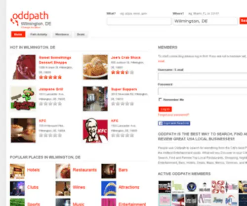 Oddpath.com(What Is Local Search) Screenshot