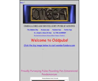 Oddpubs.com(Omega dream distillery Publications) Screenshot