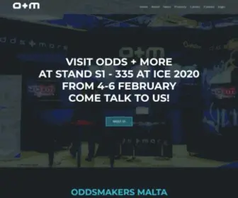 Oddsandmore.com Screenshot