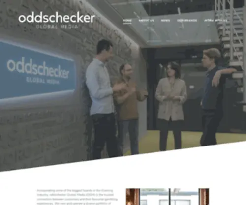 Oddscheckerglobalmedia.com Screenshot