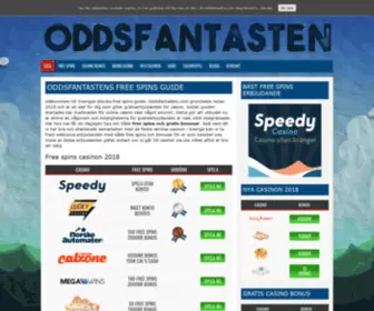 Oddsfantasten.com(Free spins) Screenshot