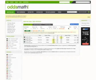 Oddsmath.com Screenshot