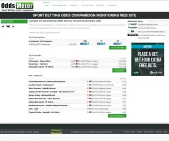 Oddsmeter.com Screenshot