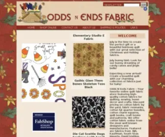 Oddsnendsfabric.com Screenshot