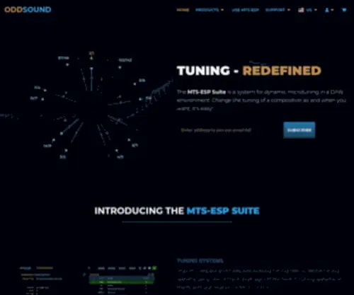 Oddsound.com Screenshot