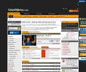 Oddsportal1.com Screenshot