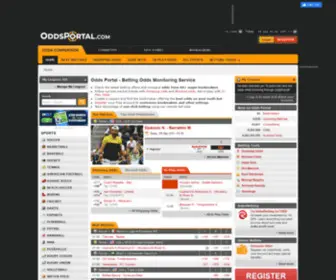 Oddsportal2.com(Sports) Screenshot