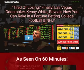 OddsXfactor.com(Sports) Screenshot