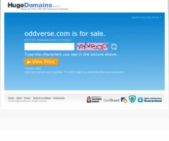 Oddverse.com(Customer service) Screenshot