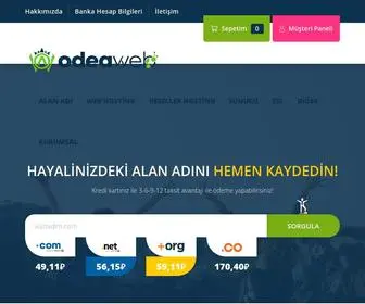 Odeaweb.com(Web Hosting Hizmetleri) Screenshot