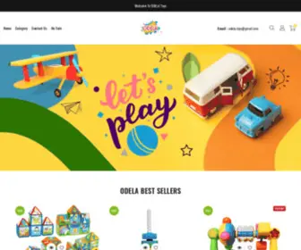 Odelatoys.com(ODELA TOYS) Screenshot