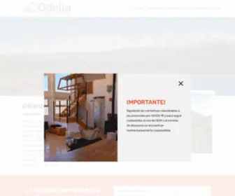 Odellavallecitos.com(Odella Casas de Montaña) Screenshot