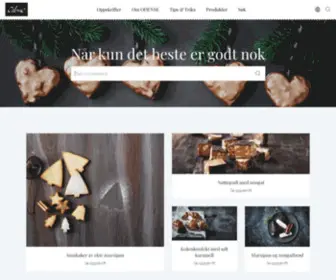 Odense-Marcipan.no(Odense Marcipan) Screenshot