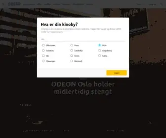 Odeonkino.no(ODEON Kino ODEON Kino) Screenshot