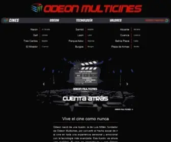 Odeonmulticines.com(Odeon Multicines) Screenshot
