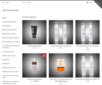 Odeprofessional.com(Ode Professionals) Screenshot