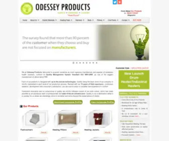 Odesseyproducts.com(Odessey Products) Screenshot