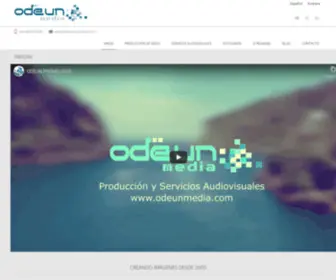 Odeunmedia.com(Productora audiovisual en Guipuzcoa) Screenshot